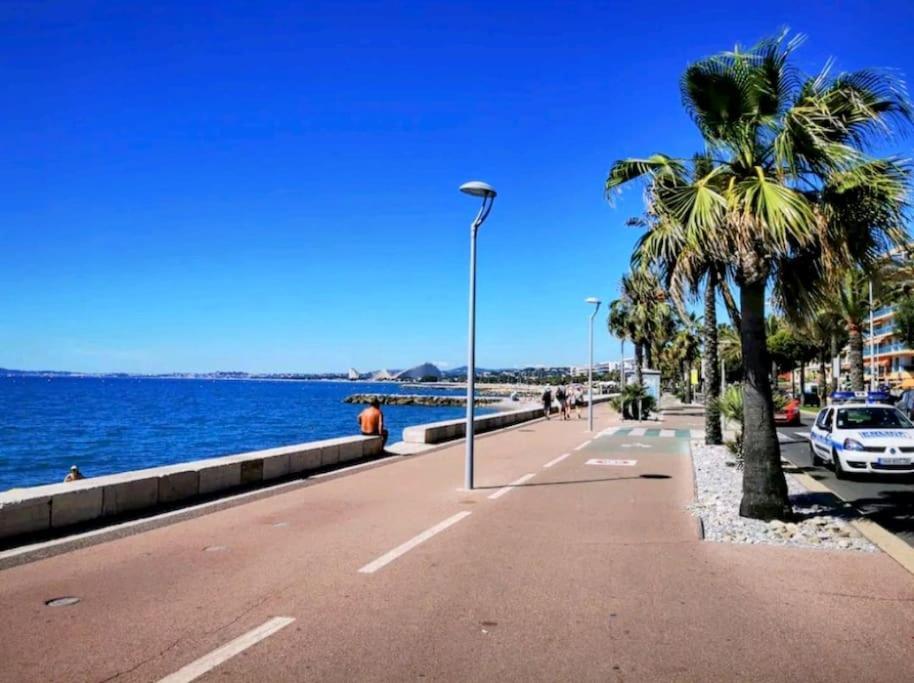 Cocon Marin 4 Studio Proche Mer Parking Wifi Cagnes-sur-Mer Eksteriør billede