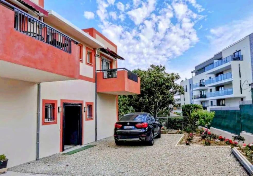 Cocon Marin 4 Studio Proche Mer Parking Wifi Cagnes-sur-Mer Eksteriør billede